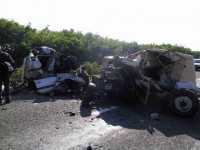 На дорогах Крыма в авариях погибли двое россиян
