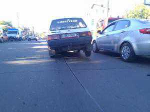 В Симферополе произошло ДТП у пешеходного перехода к школе