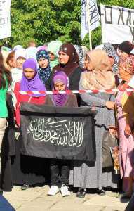 В Столице Крыма исламисты провели митинг против «Невинности мусульман»