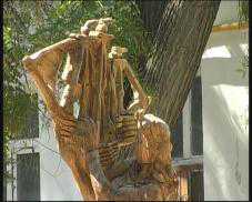 Мэр Феодосии за свой счёт оплачивает появление в городе деревянных скульптур