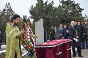 В Феодосии прошло погребение советских воинов