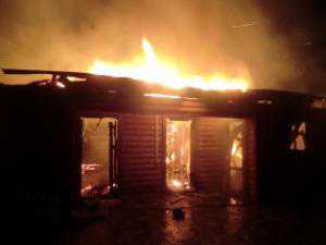 В Севастополе сгорел ресторан «Камышовая пристань»