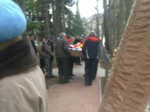 Сегодня в Форосе похоронили крымского активиста Павла Фирсова