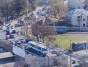 Власти Севастополя дважды срывают сроки реконструкции небольшого моста возле вокзала
