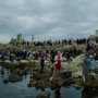 В Севастополе проходят массовые купания в море