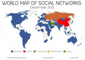 На Украине и в РФ самая популярная социальная сеть – «Вконтакте», а в Молдове – «Одноклассники»