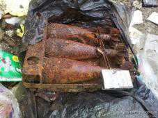 В Евпатории в мусорных баках нашли взрывные снаряды