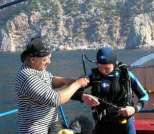 Министерство курортов придумало правила подводного плавания у берегов Крыма