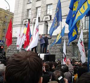 Оппозиция подала заявление в милицию из-за препятствования акции в Харькове