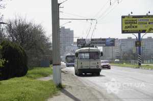 Троллейбусное сообщение в Крыму работает с перебоями
