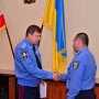 Генерал-майор милиции Михаил Слепанев наградил крымских патрульных денежными премиями