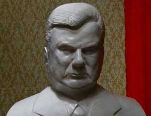 В Запорожье вылепили уникального Януковича