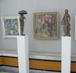 В Столице Крыма открылась выставка феодосийского скульптора