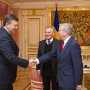 В Крыму Янукович встретился с Квасьневским и Коксом