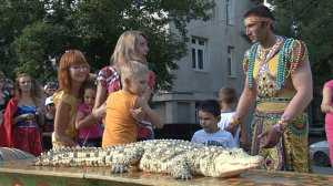 Фотосессия питерских крокодилов в Детском парке длилась в два раза дольше, чем выступление