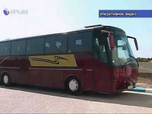 В Крыму чуть не загорелся автобус с туристами из Молдовы