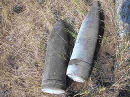 На крымском поле найдены снаряды времен войны