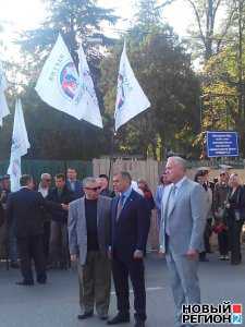 В Симферополе «Русский блок» и офицеры ЧФ отдали дань памяти героям Крымской войны