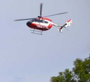 Спасатели привлекли специальный вертолет для наблюдения за гонками «Yalta Rally — 2013»