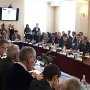 В Совете министров Крыма проходит встреча украинской делегации с Комиссаром Евросоюза Штефаном Фюле