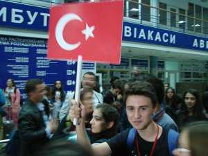 Встреча первой группы экскурсантов из Турции