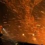 В Ночное Время в Евпатории выгорели торговые палатки