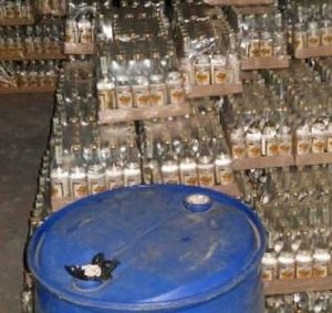 Налоговики нашли в Керчи подпольное производство алкоголя
