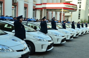 Крымских милиционеров пересадили на новые автомобили
