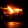 Недалеко от Симферополя сгорел двухэтажный ресторан