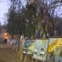 На усадьбе Шатилова в Нижнегорском районе представили выставку картин