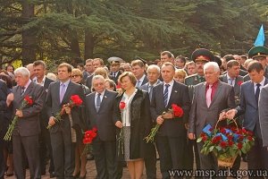 В Симферополе отметили 69-ю годовщину освобождения Украины