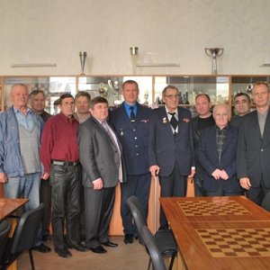 Ветераны крымской милиции соревновались в шахматном турнире