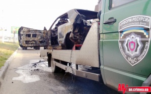 Авария с участием Mercedes в Столице Крыма покрыта тайной