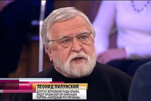 Крымский депутат «горячо» поговорил в эфире Первого канала