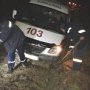 В Столице Крыма две «скорые» застряли в грязи