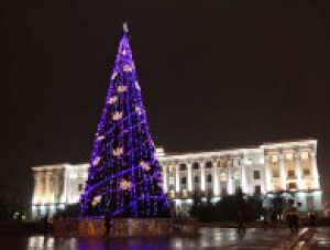 В Симферополе произойдёт открытие городской елки