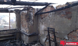 В Ялте сгорела квартира главреда местной газеты