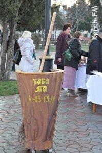 В центре города для керчан организовали «Зимнюю сказку»