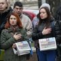 Евромайдан в Керчи спел гимн Украины. Милиция сдерживала возмущенных
