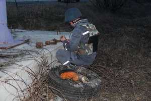 На трассе Симферополь-Севастополь обнаружен схрон боеприпасов с 1,5 кг тротила