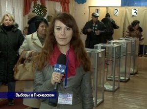 Активно голосуют и жители Симферопольского района