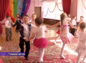 Подарки от сверстников из Краснодарского края принимали воспитанники детских садов Симферополя