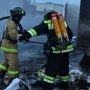 В Севастополе сгорел склад