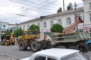 В Керчи пробки на дорогах, идёт ремонт водовода на Кирова
