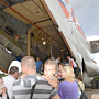 Авиация МЧС России сегодня совершила два рейса из Симферополя с вынужденными переселенцами на борту