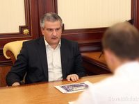 Сергей Аксёнов провёл встречу с Керченским городским головой