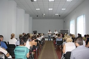 В УМВД России по г. Керчи прошла рабочая встреча правоохранителей с членами избирательных комиссий