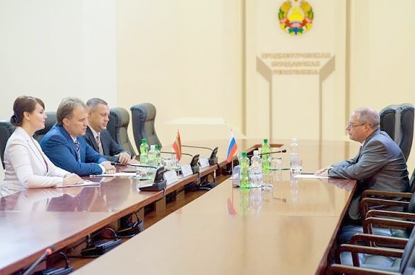 С.А. Гаврилов встретился с Президентом Приднестровской Молдавской Республики Евгением Шевчуком