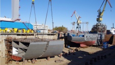 На заводе «Залив» в Керчи заложили два пассажирских судна