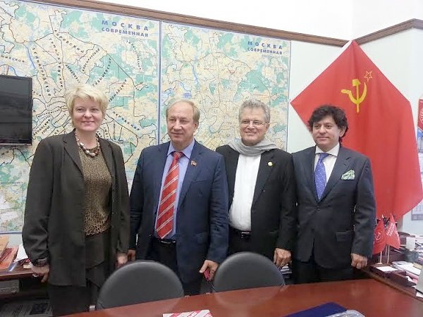 Валерий Рашкин встретился с делегацией из Республики Эквадор